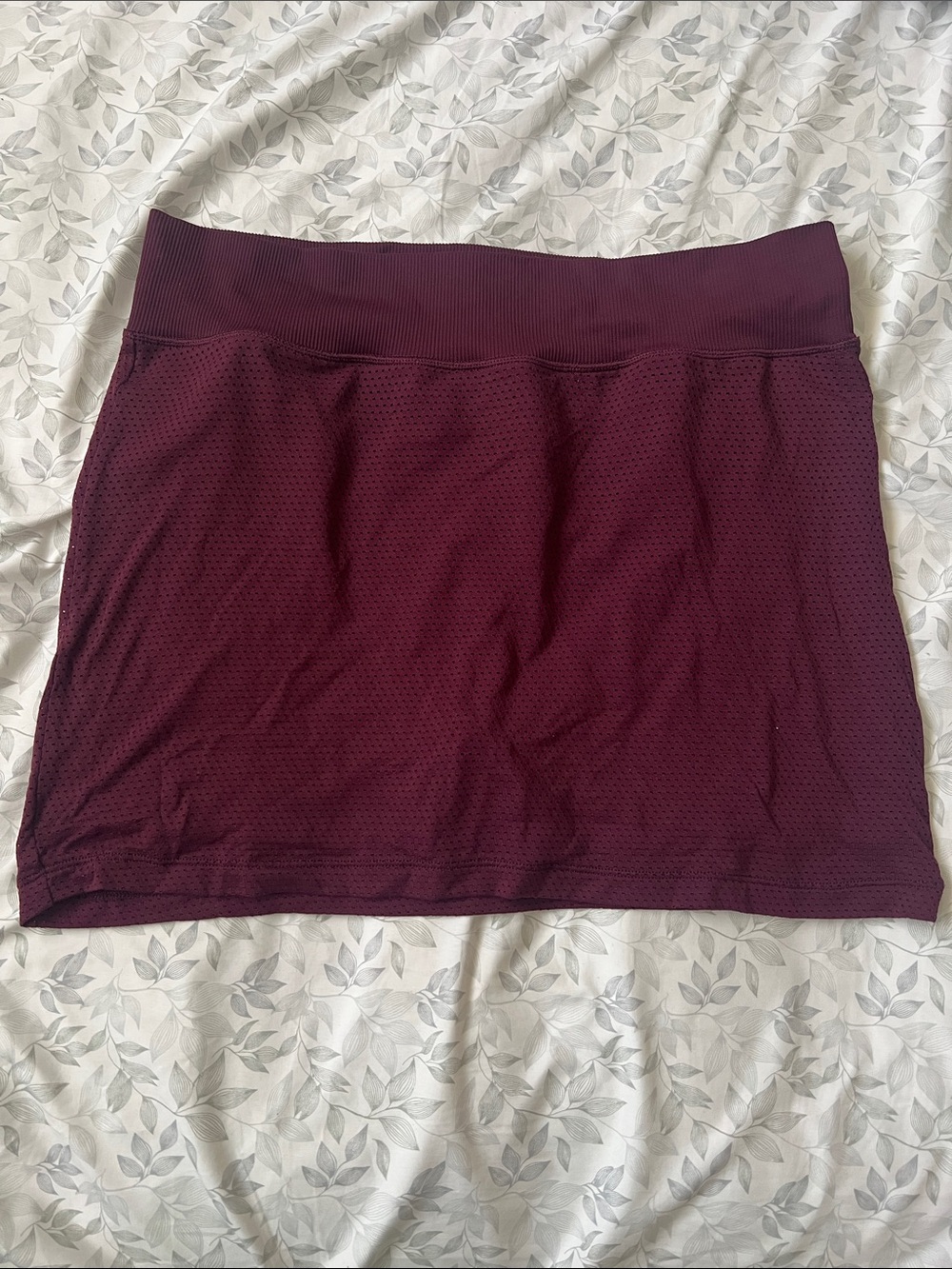 PINK vs soft seamless Skort - Burgundy